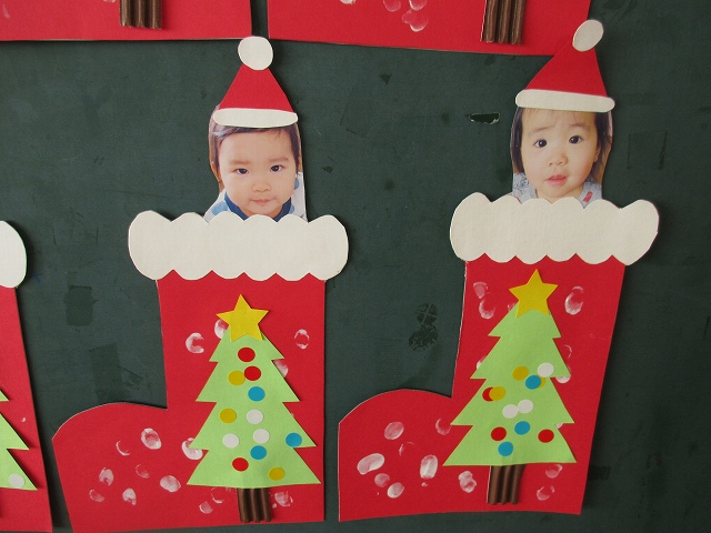 クリスマス製作 みどり保育園 北海道亀田郡七飯町