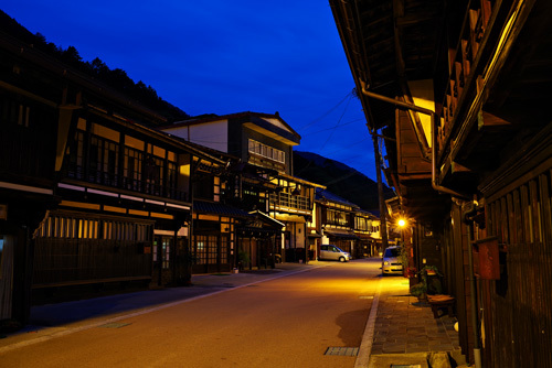 木曽平沢の夜景