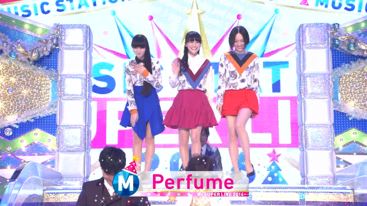 Perfume ミュージックステーションスーパーライブ２０１６ Perfume キャプ