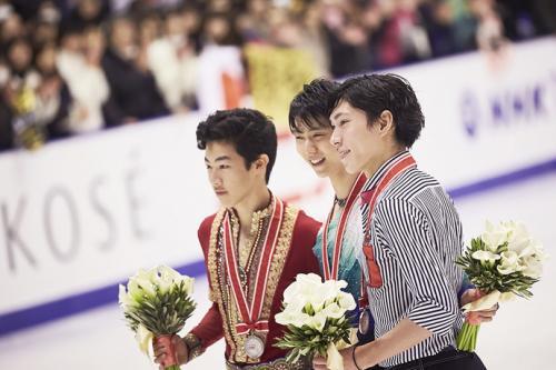 NHK杯2016男子表彰式