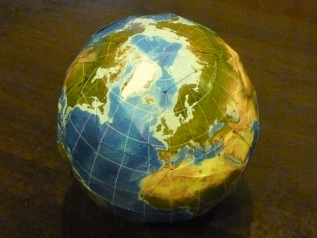 ORIGAMI EARTH (GLOBE) EUROPE