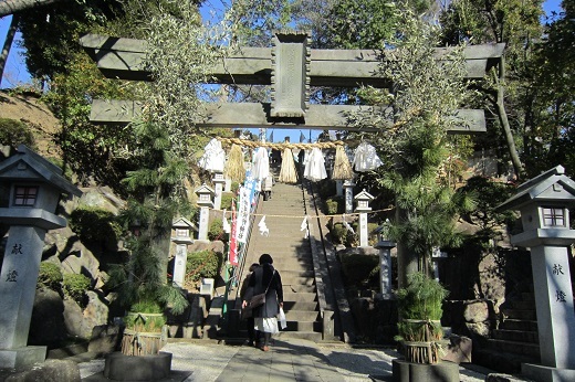 師岡熊野神社初詣１