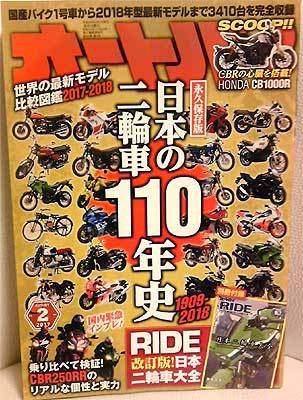 月刊オートバイの2月号