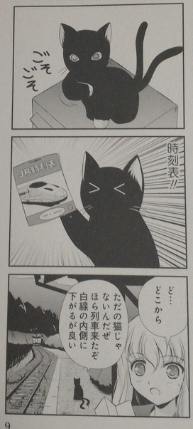 黒猫の駅長さん-3