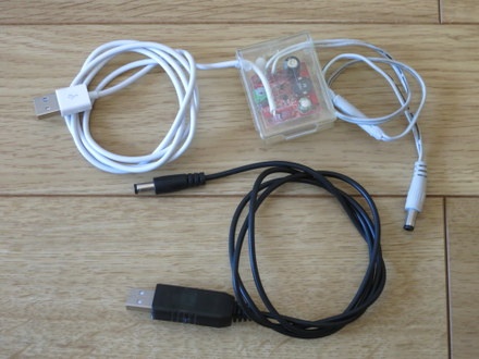 USB-DC9V電源ケーブル